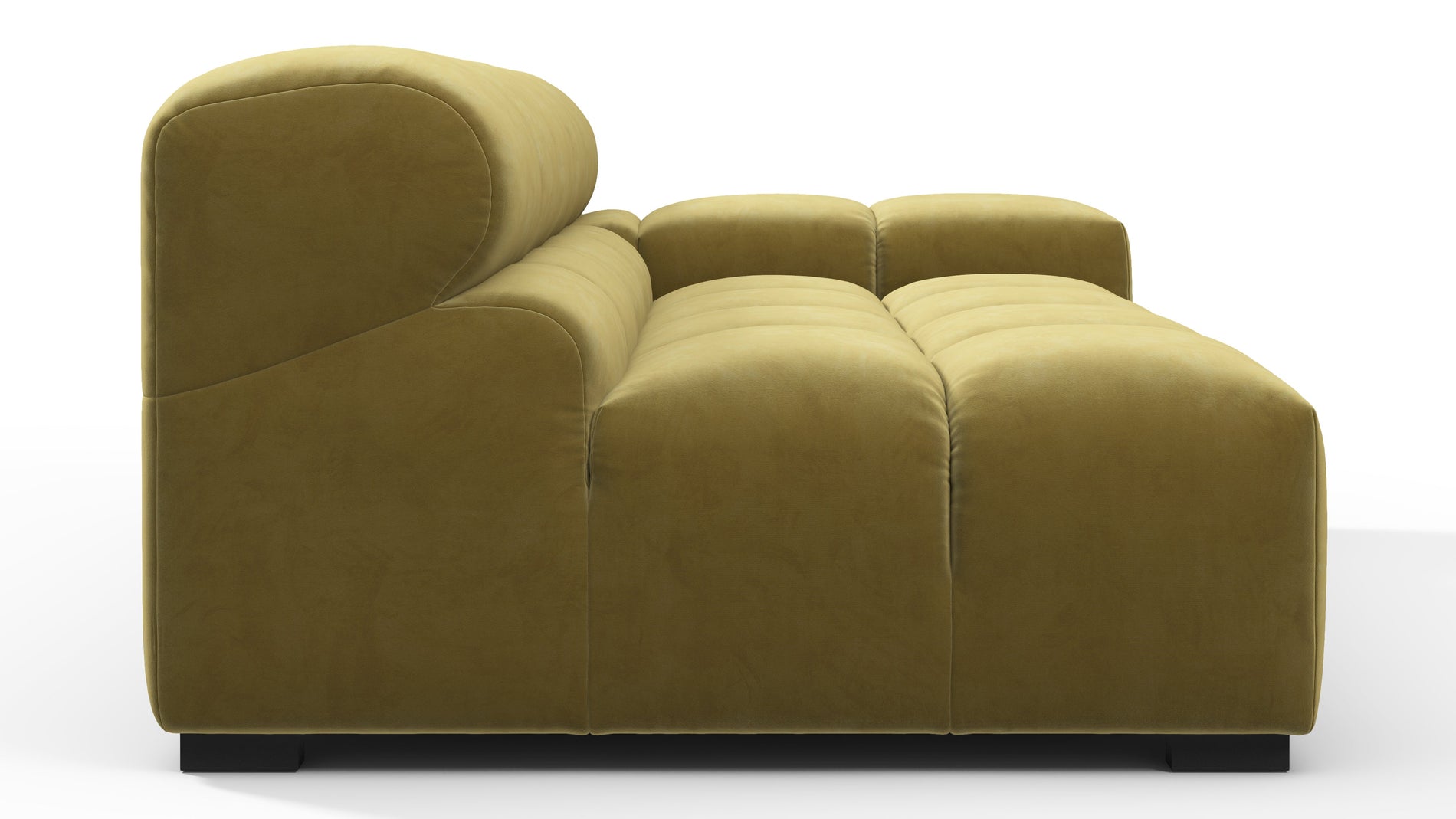 TuftyOlive Gold Velvet