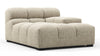 Tufty - Beige Gray Chenille - Image 2
