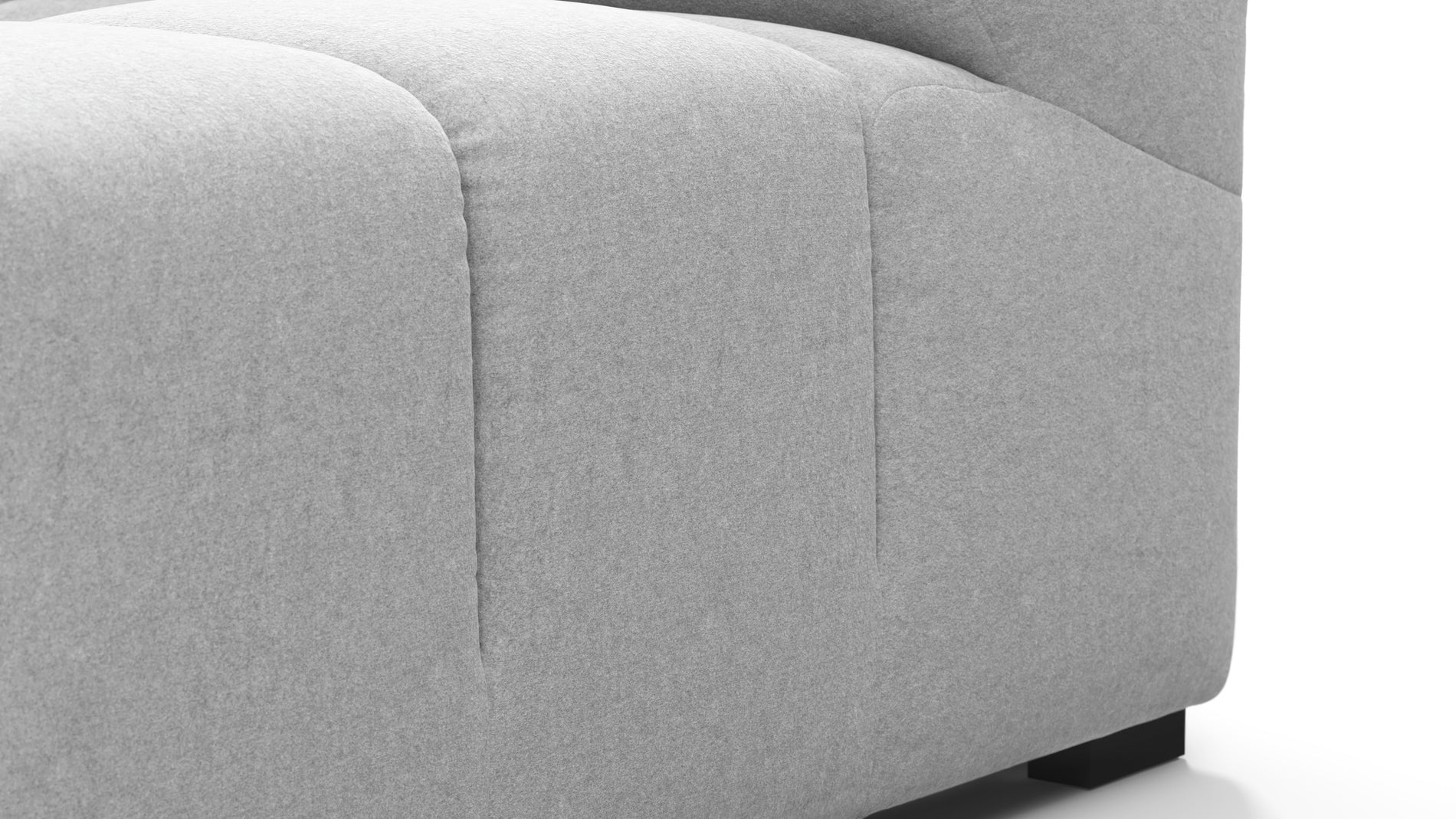 TuftyLight Gray Wool