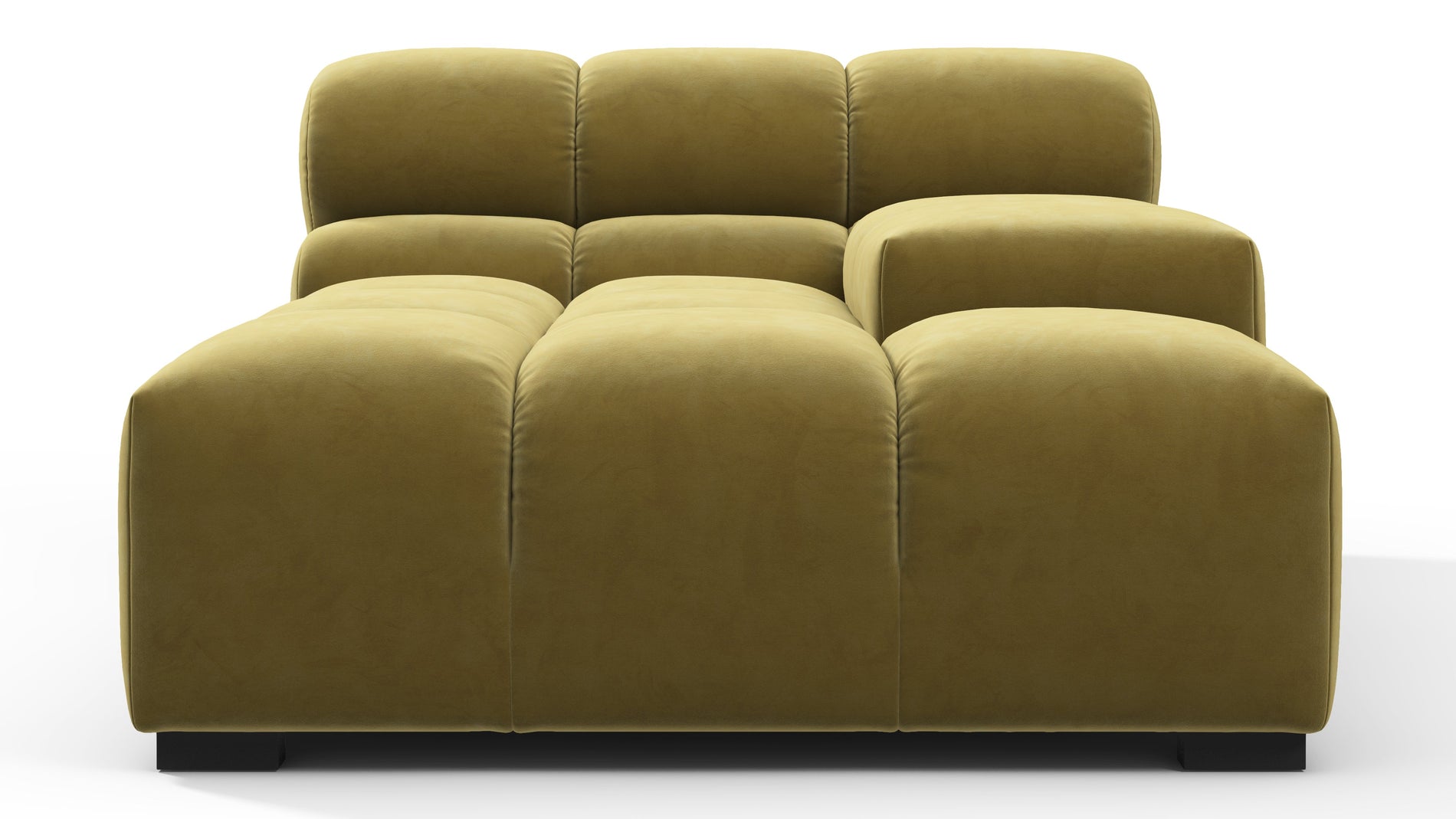 TuftyOlive Gold Velvet