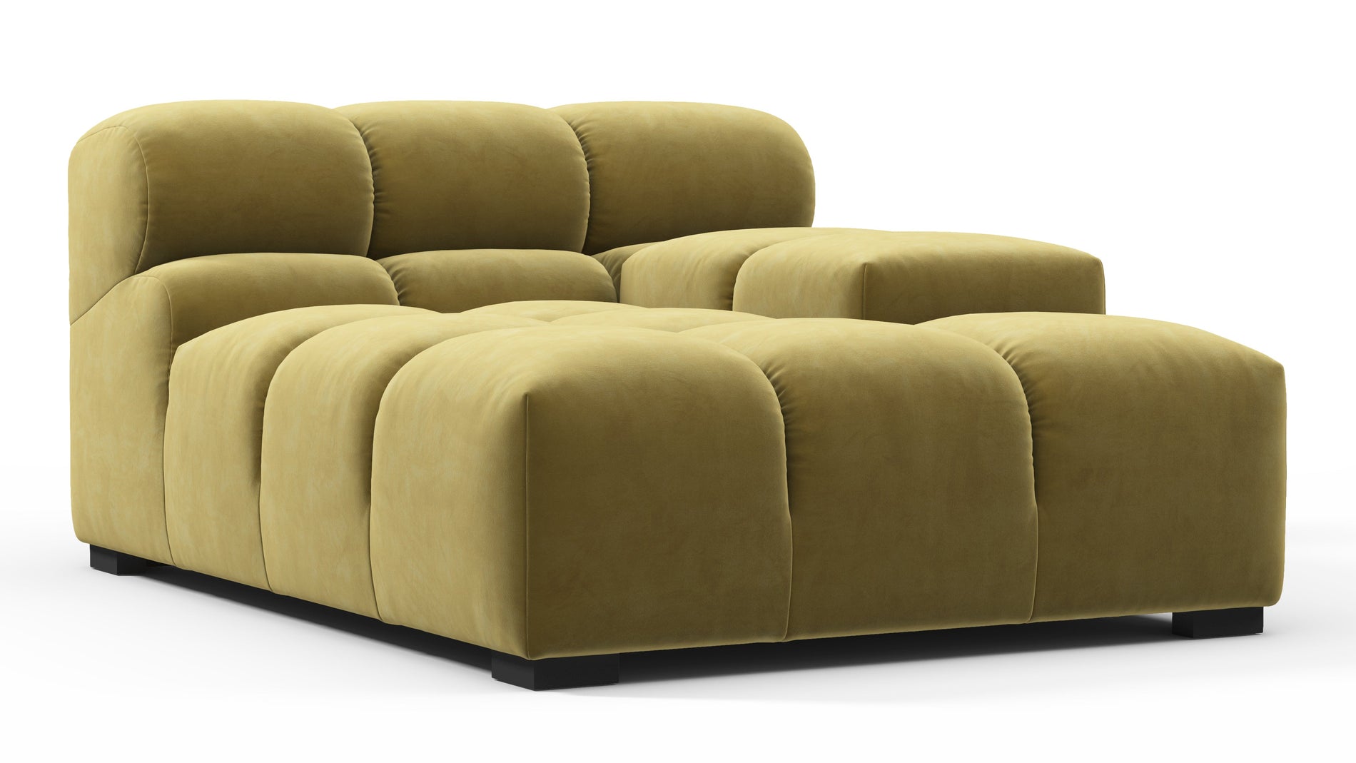 TuftyOlive Gold Velvet
