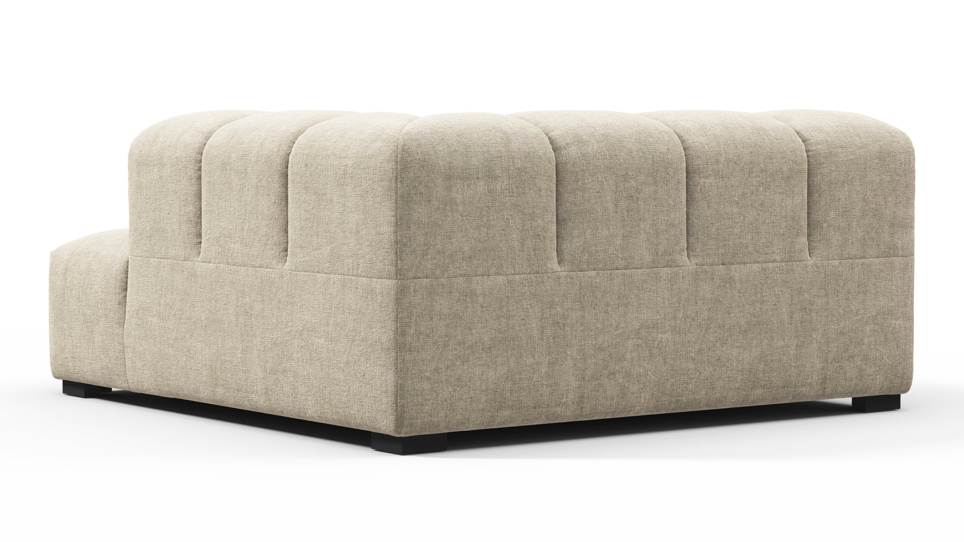 TuftyBeige Grey Chenille