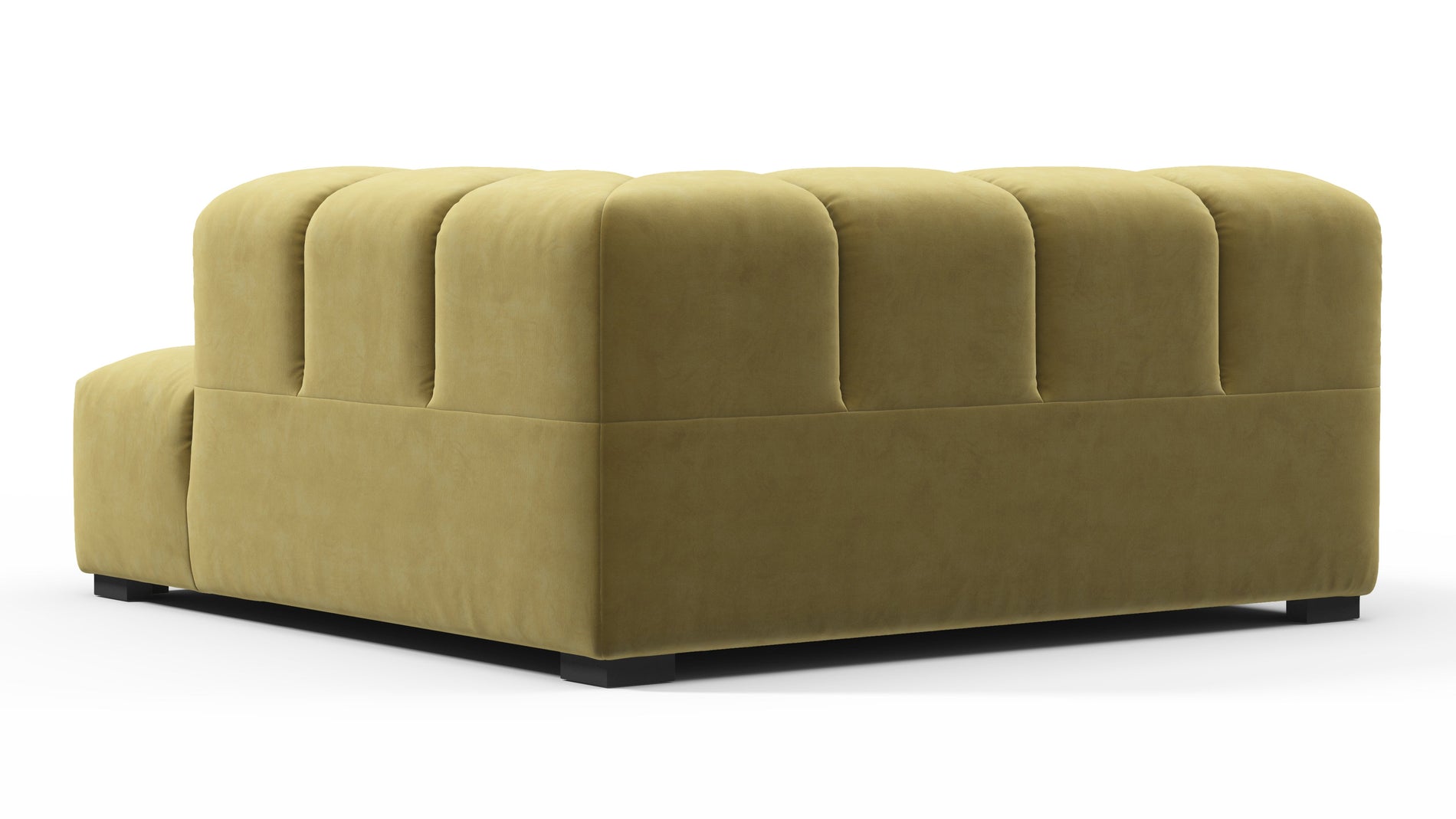 TuftyOliven Gold Samt