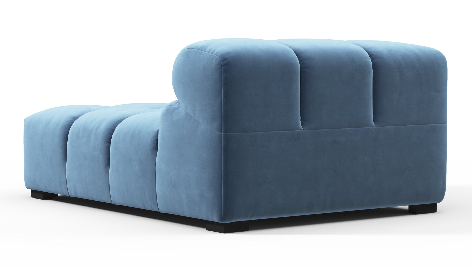 TuftyAegean Blue Samt