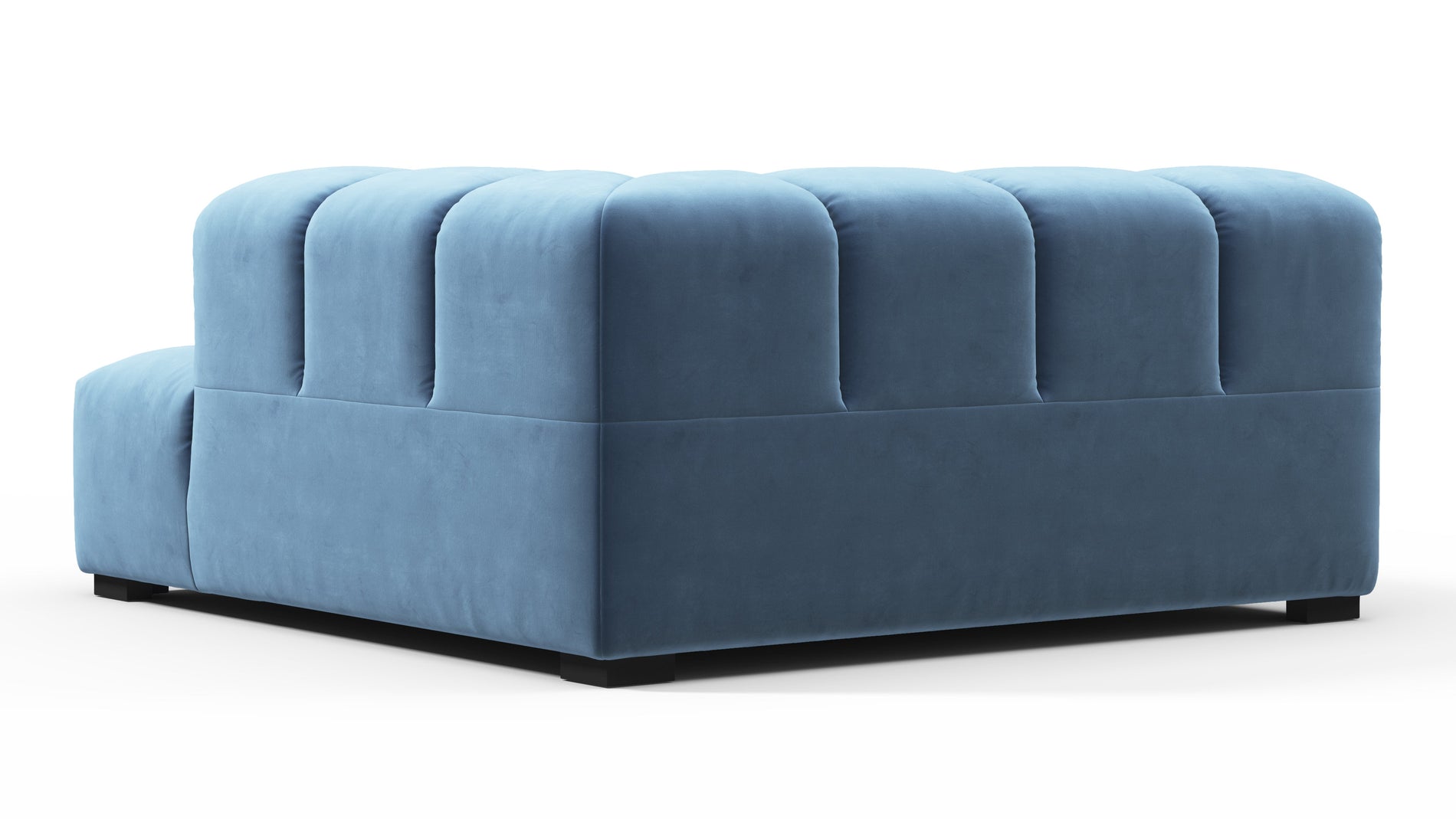 TuftyAegean Blue Samt