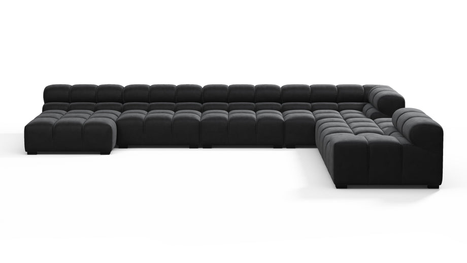 TuftyBlack Velvet