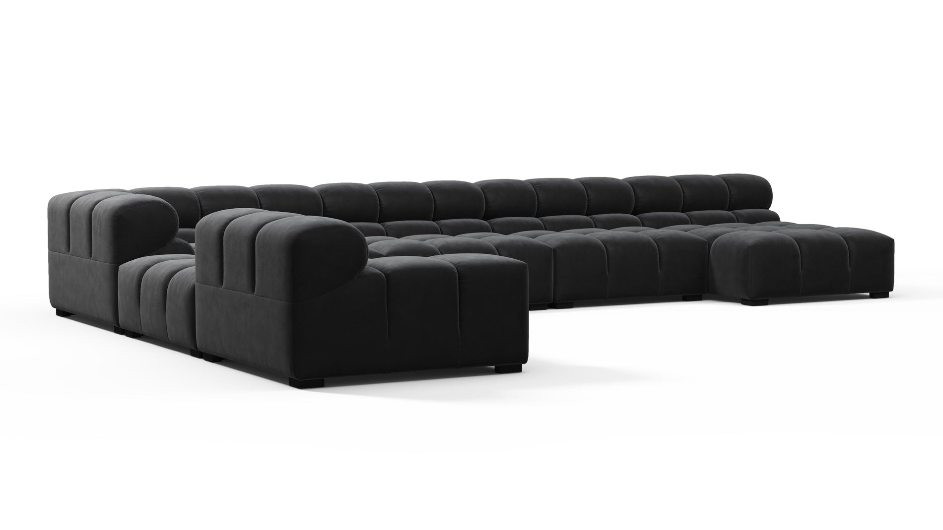 TuftyBlack Velvet