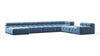 Tufty - Aegean Blue Velvet - Image 2