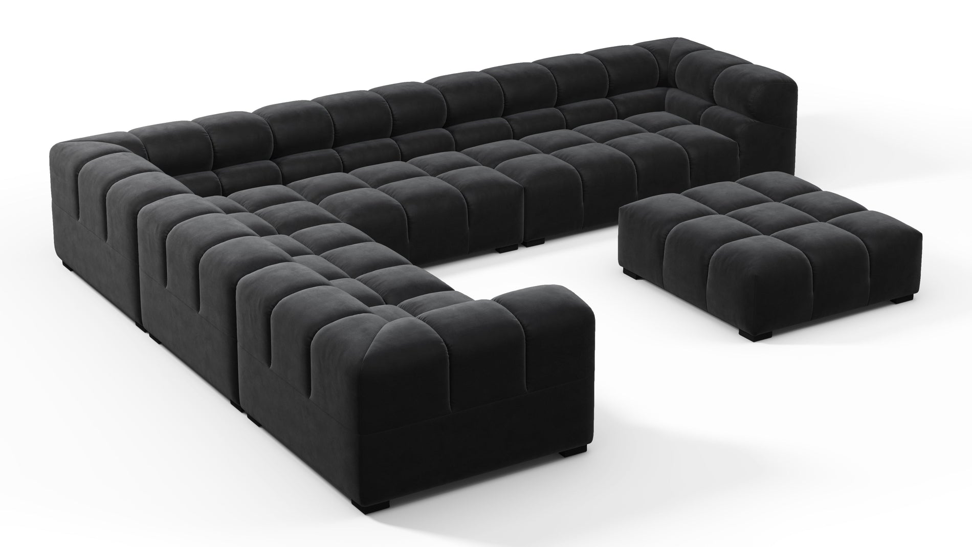 TuftyBlack Velvet