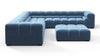 Tufty - Aegean Blue Velvet - Image 4