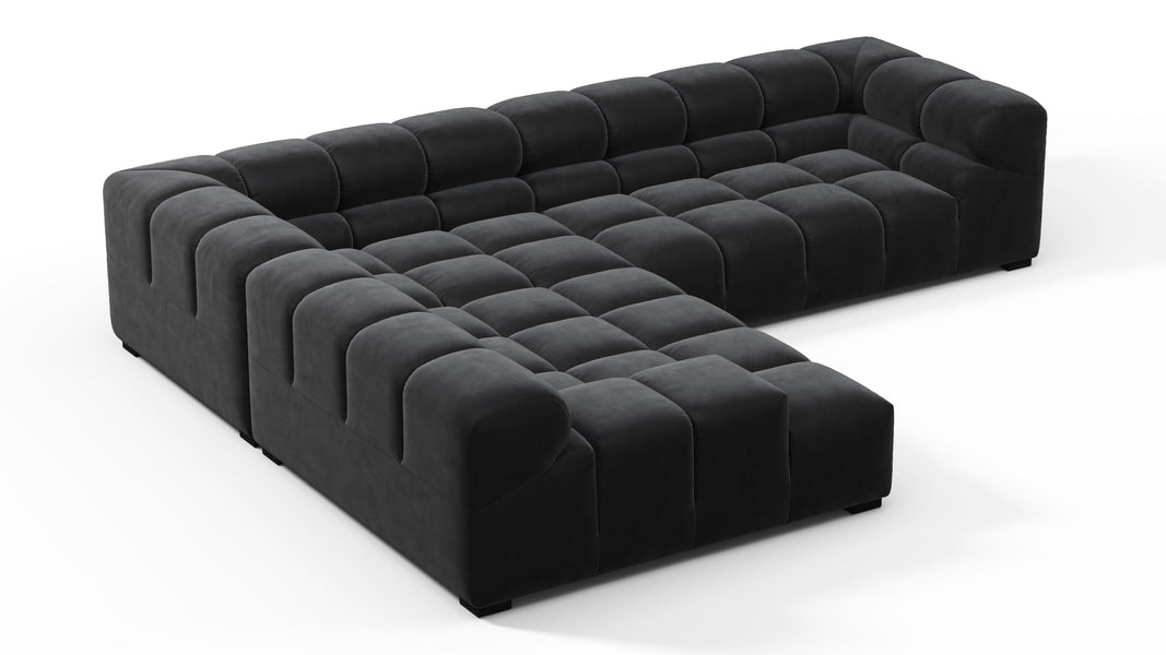 TuftyBlack Velvet