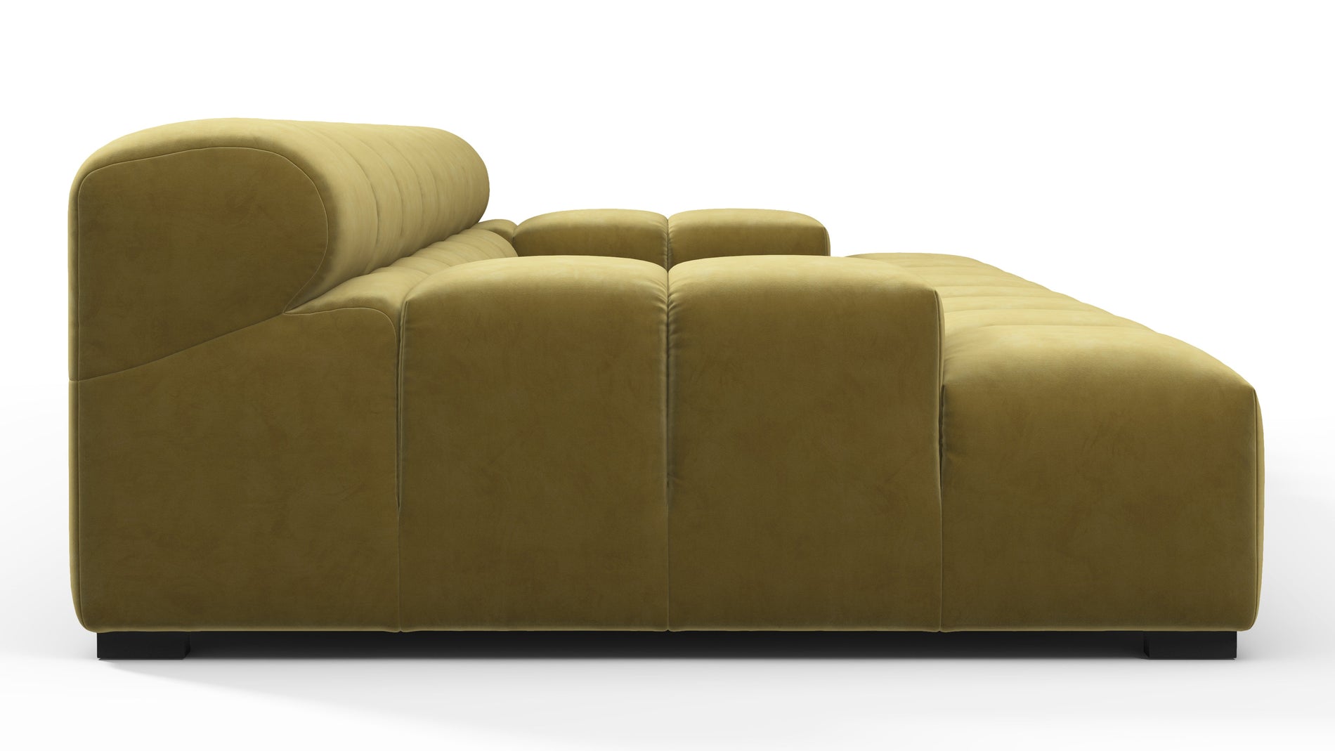 TuftyOlive Gold Velvet