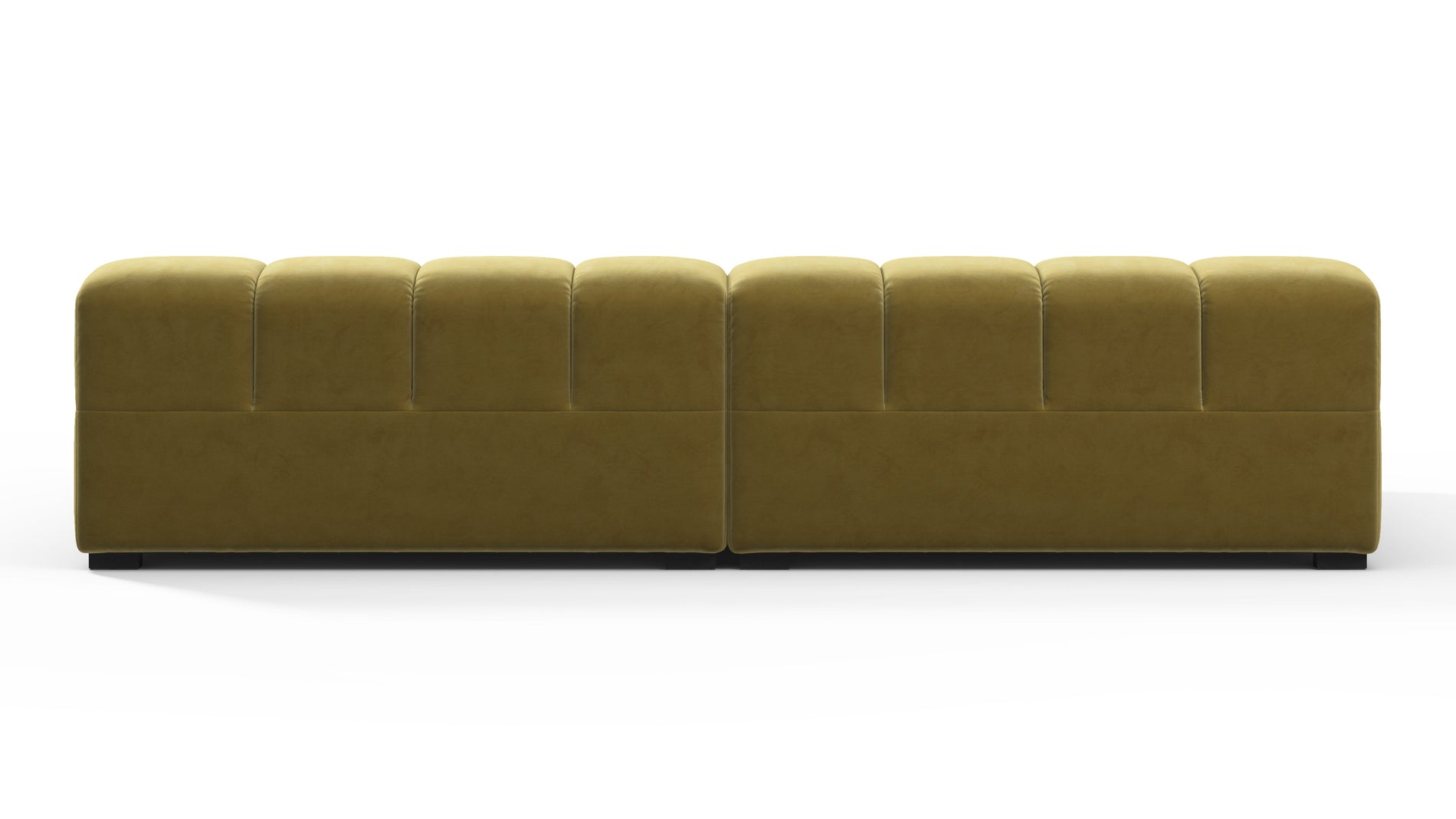 TuftyOlive Gold Velvet