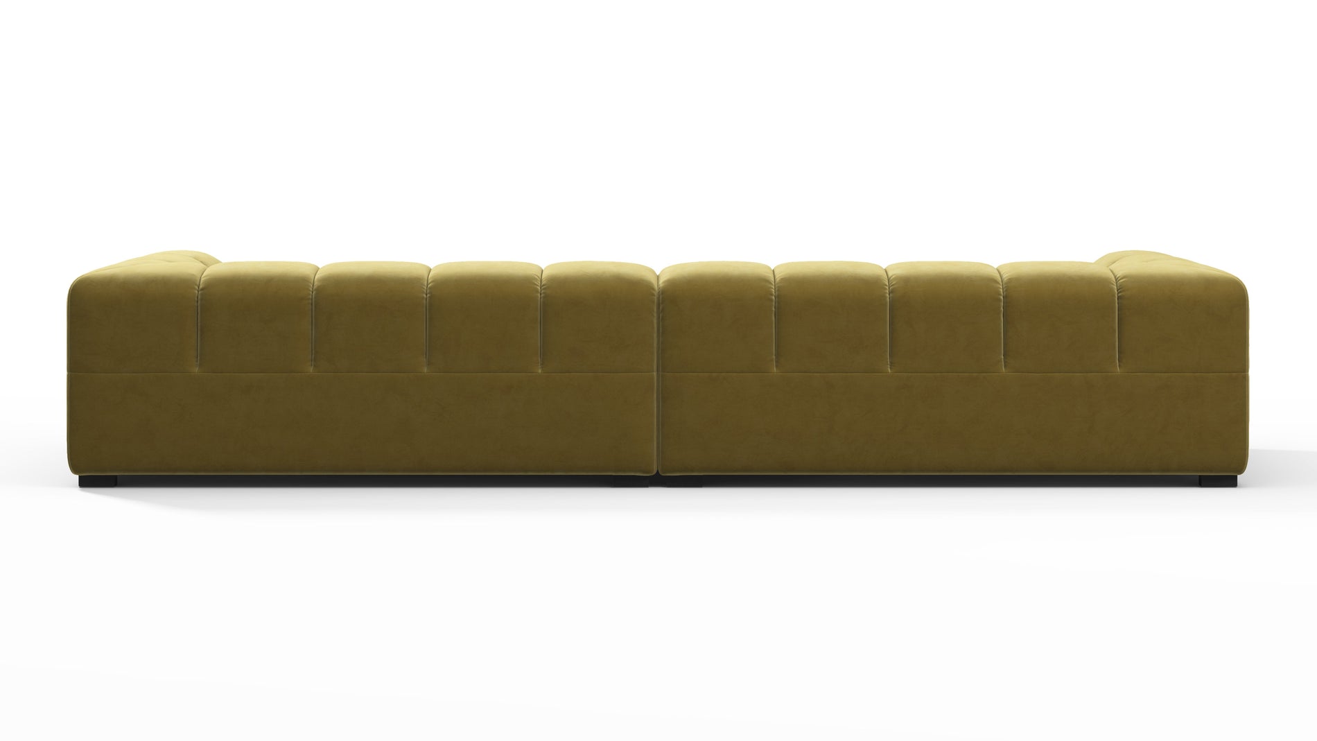 TuftyOlive Gold Velvet