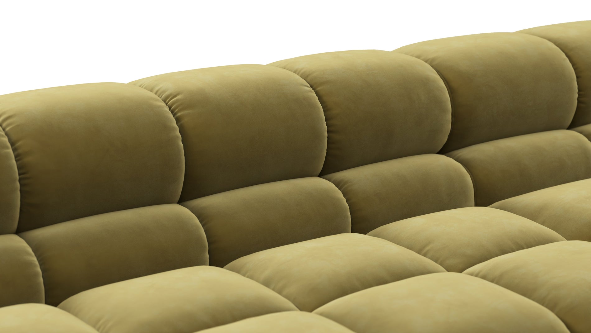 TuftyOlive Gold Velvet