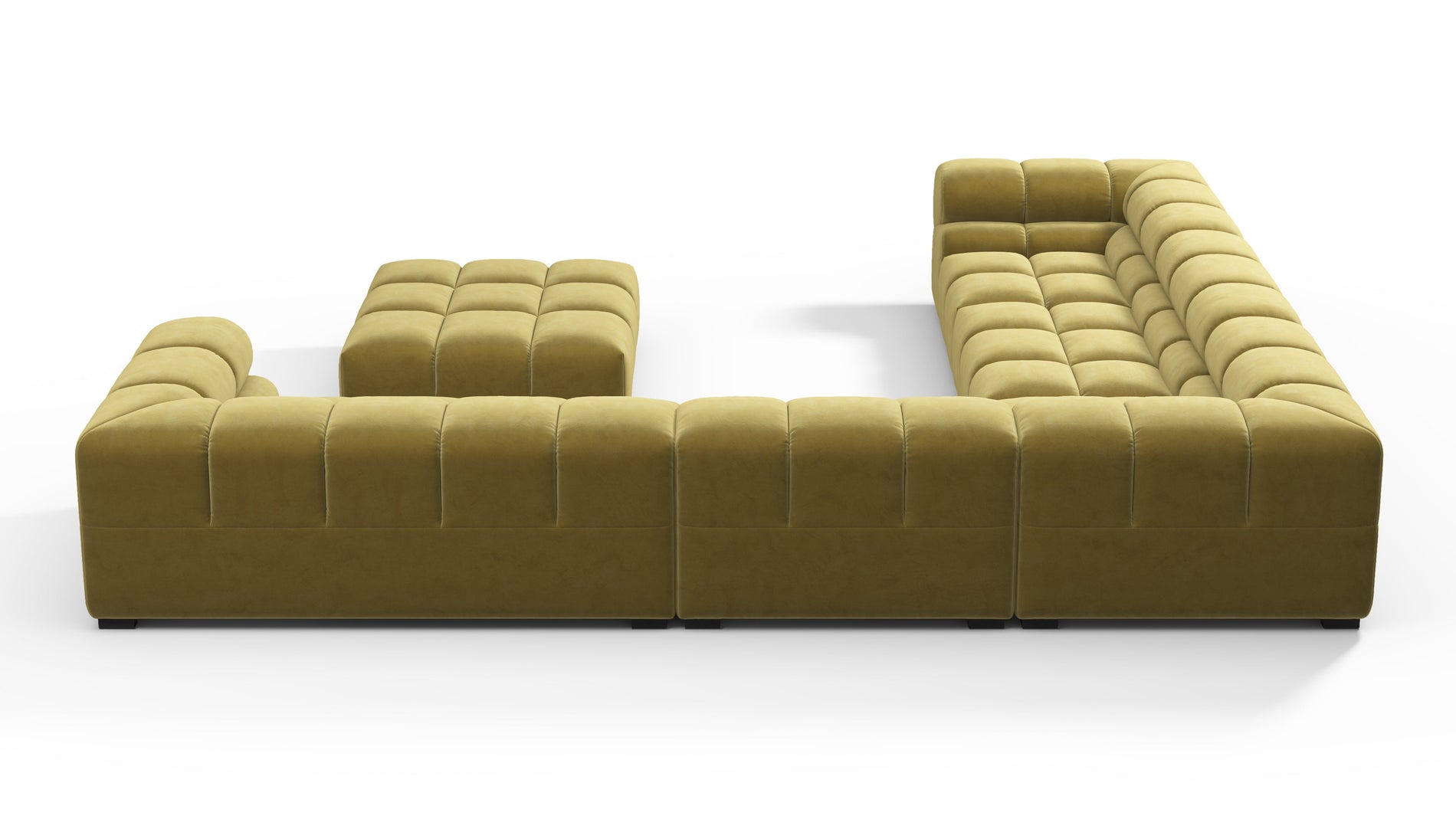 TuftyOlive Gold Velvet