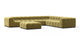 Tufty - Olive Gold Velvet - Image 2
