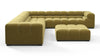 Tufty - Olive Gold Velvet - Image 4