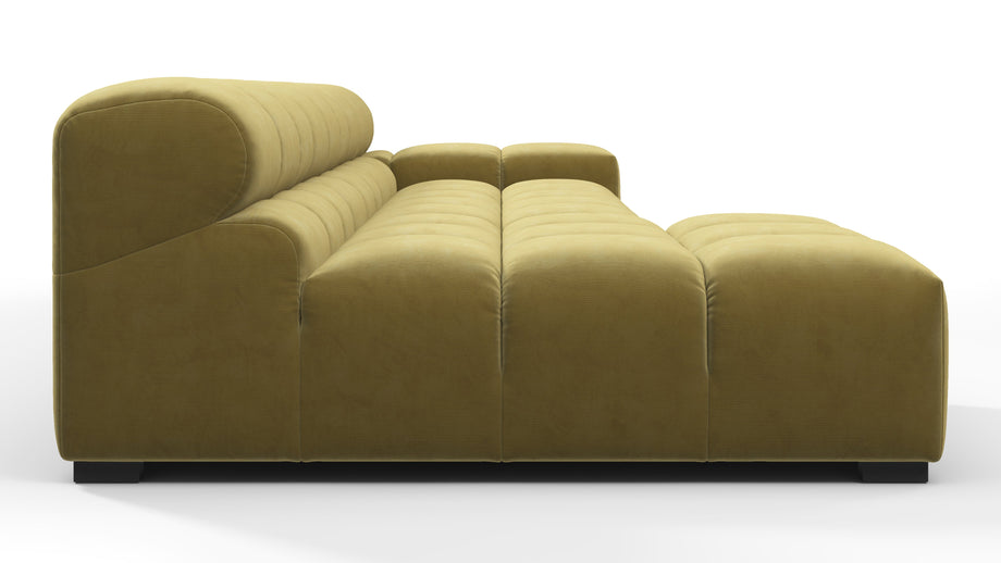 TuftyOlive Gold Velvet