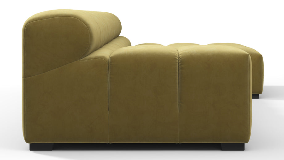 TuftyOlive Gold Velvet
