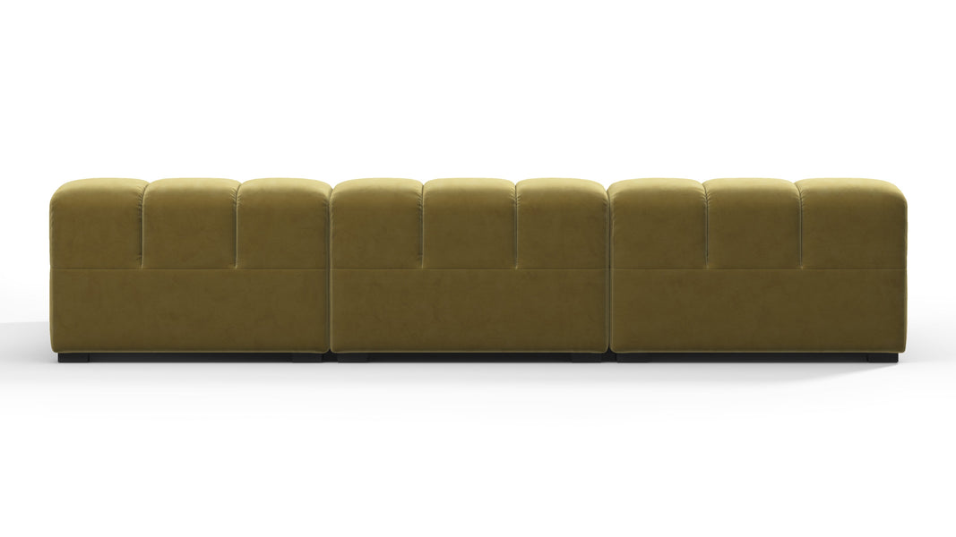 TuftyOlive Gold Velvet