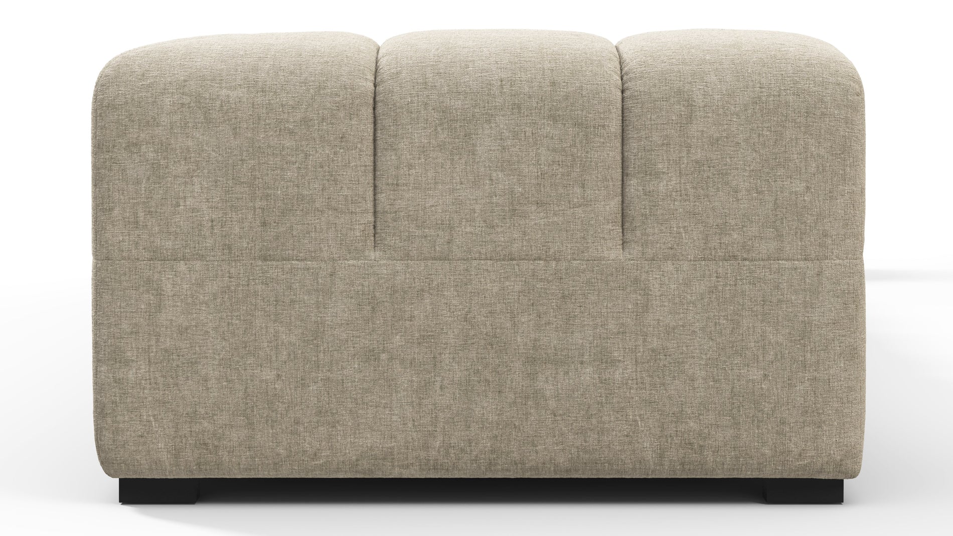 TuftyBeige Gray Chenille