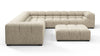 Tufty - Beige Gray Chenille - Image 4