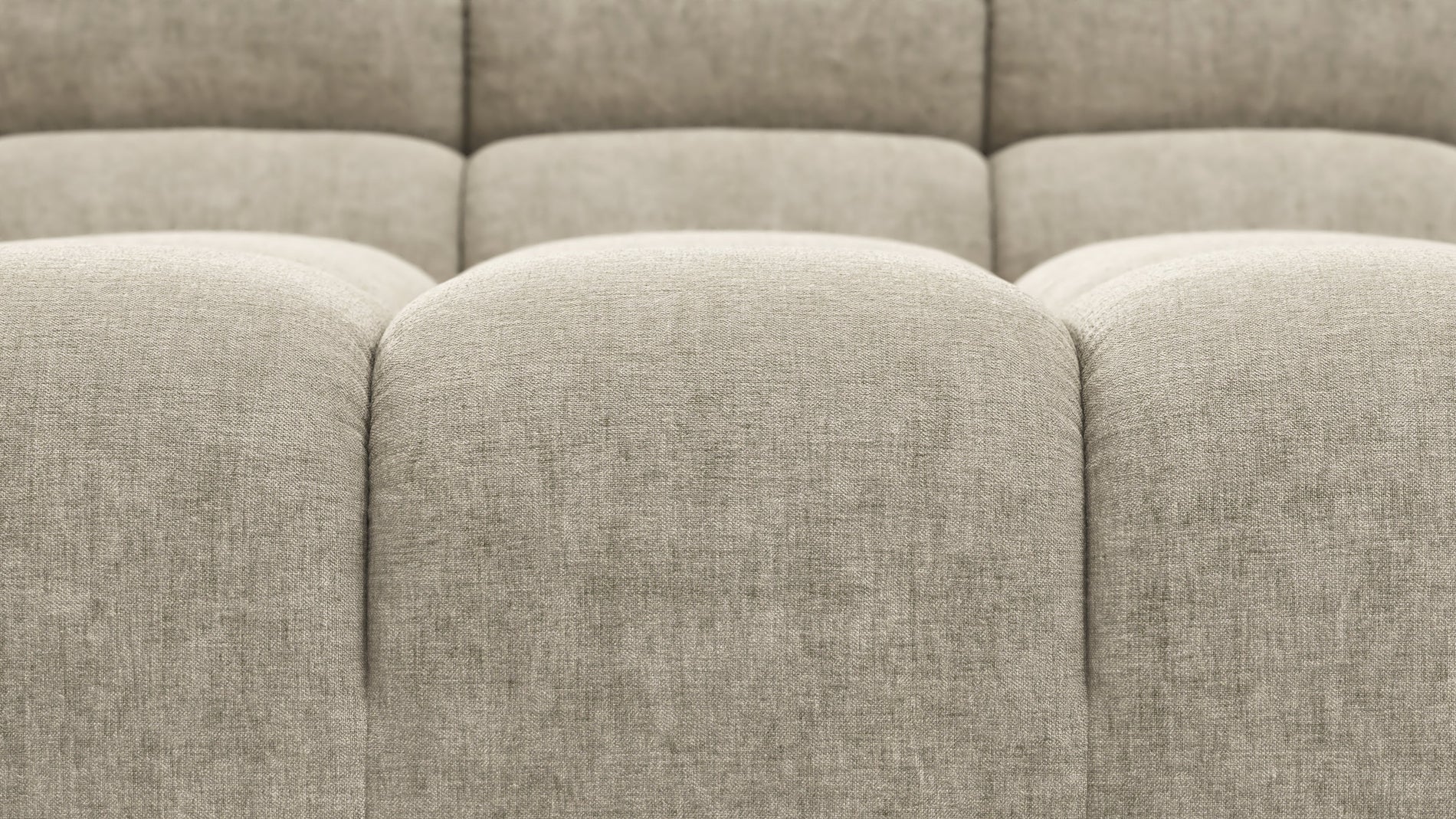 TuftyBeige Gray Chenille
