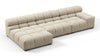 Tufty - Beige Gray Chenille - Image 3