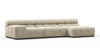 Tufty - Beige Gray Chenille - Image 2