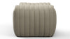 Sandra - Beige Gray Vegan Leather - Image 3