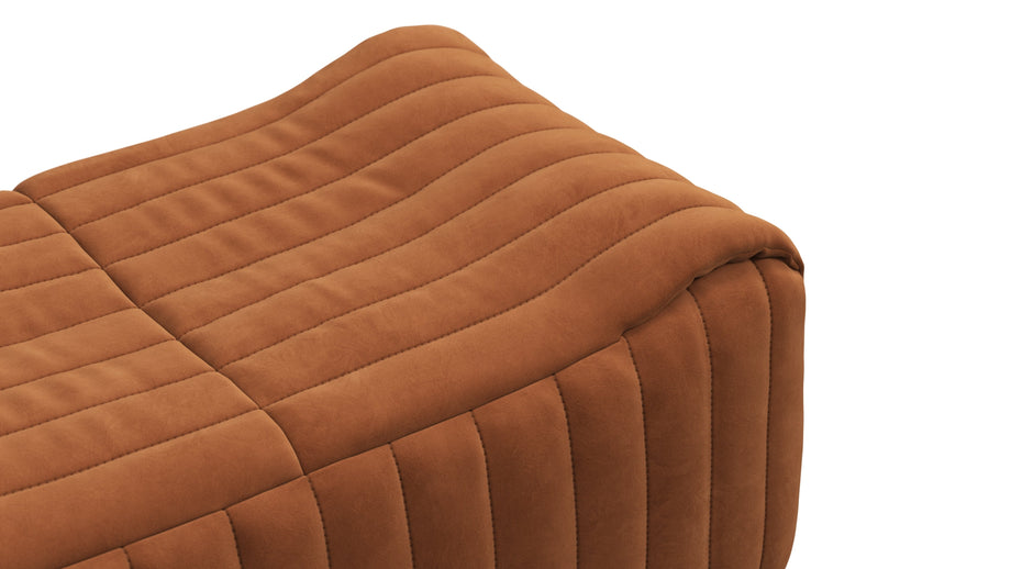 SandraBurnt Orange Vegan Suede
