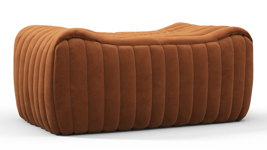 SandraBurnt Orange Vegan Suede