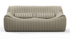 Sandra - Beige Gray Vegan Leather - Image 1