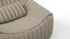 Sandra - Beige Gray Vegan Leather - Image 4