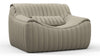 Sandra - Beige Gray Vegan Leather - Image 2