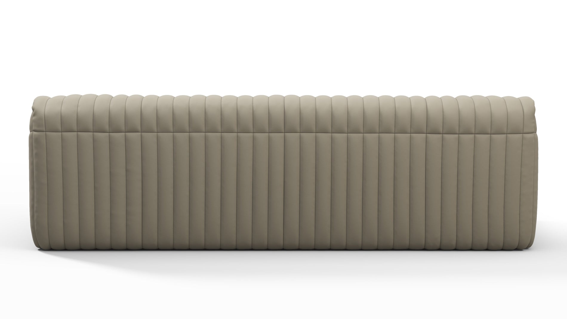 SandraBeige Gray Vegan Leather