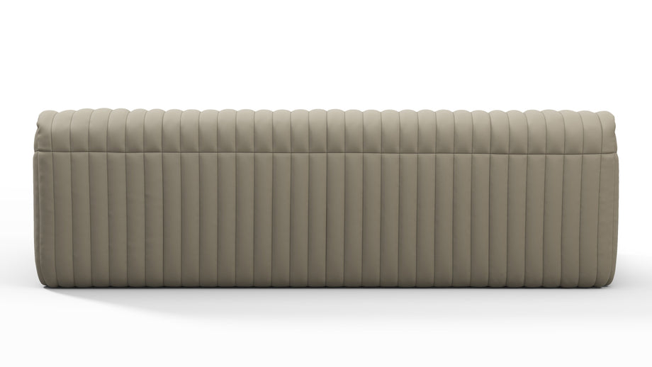 SandraBeige Gray Vegan Leather