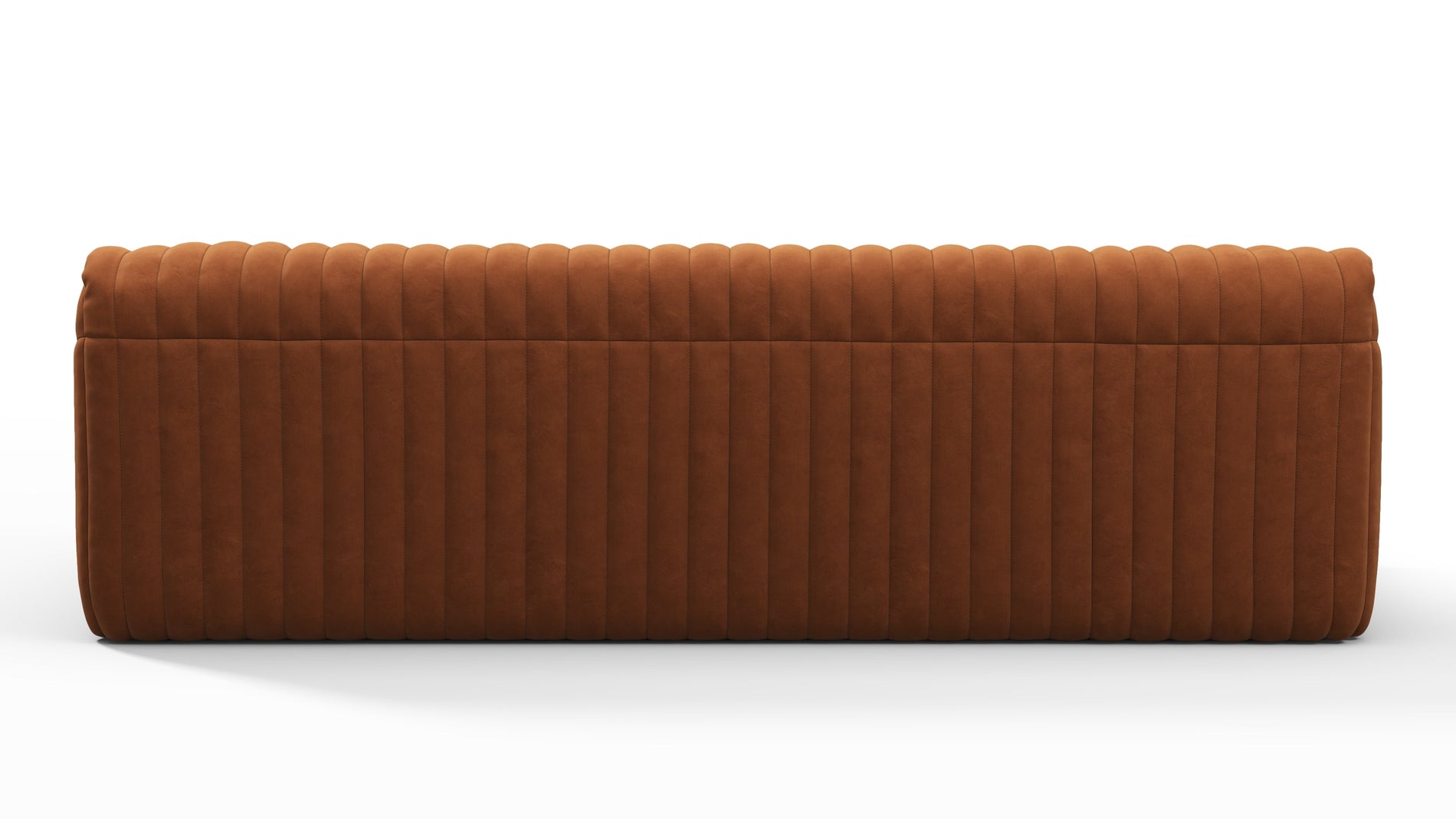 SandraBurnt Orange Vegan Suede