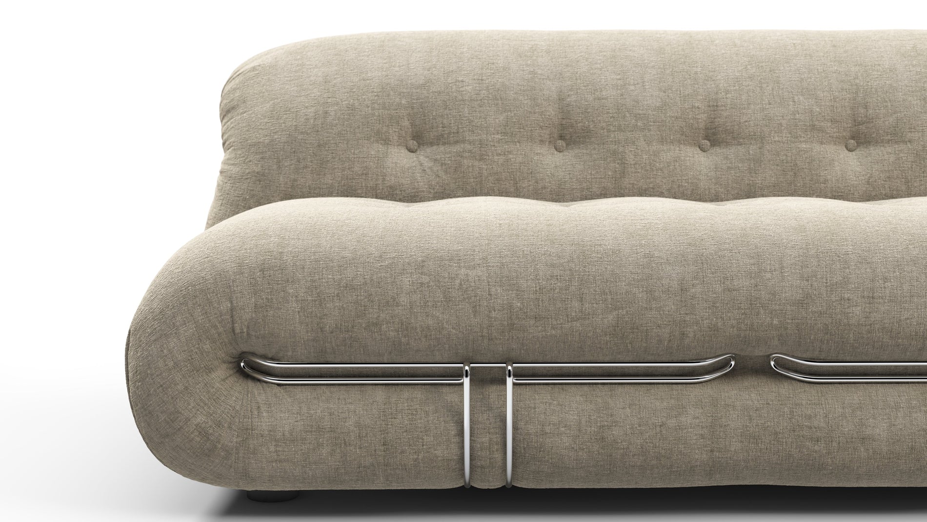 SorianaBeige Gray Chenille
