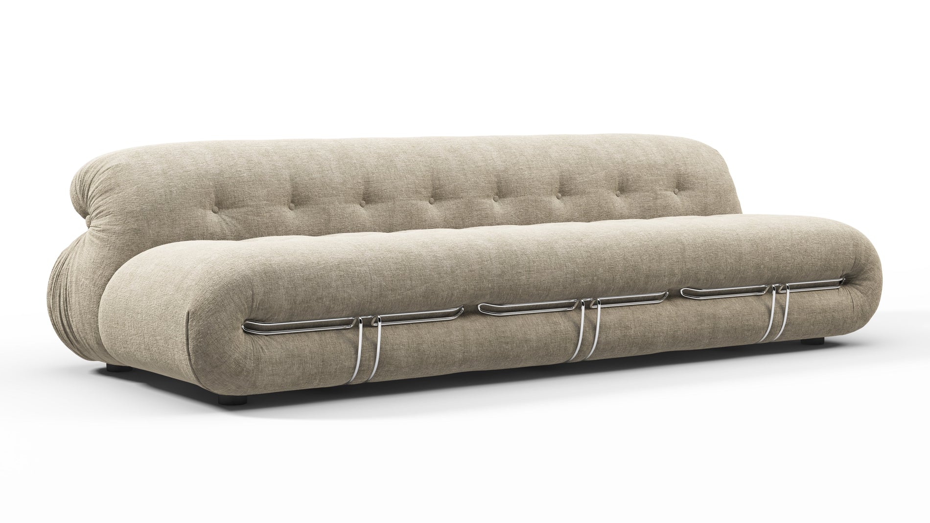 SorianaBeige Gray Chenille