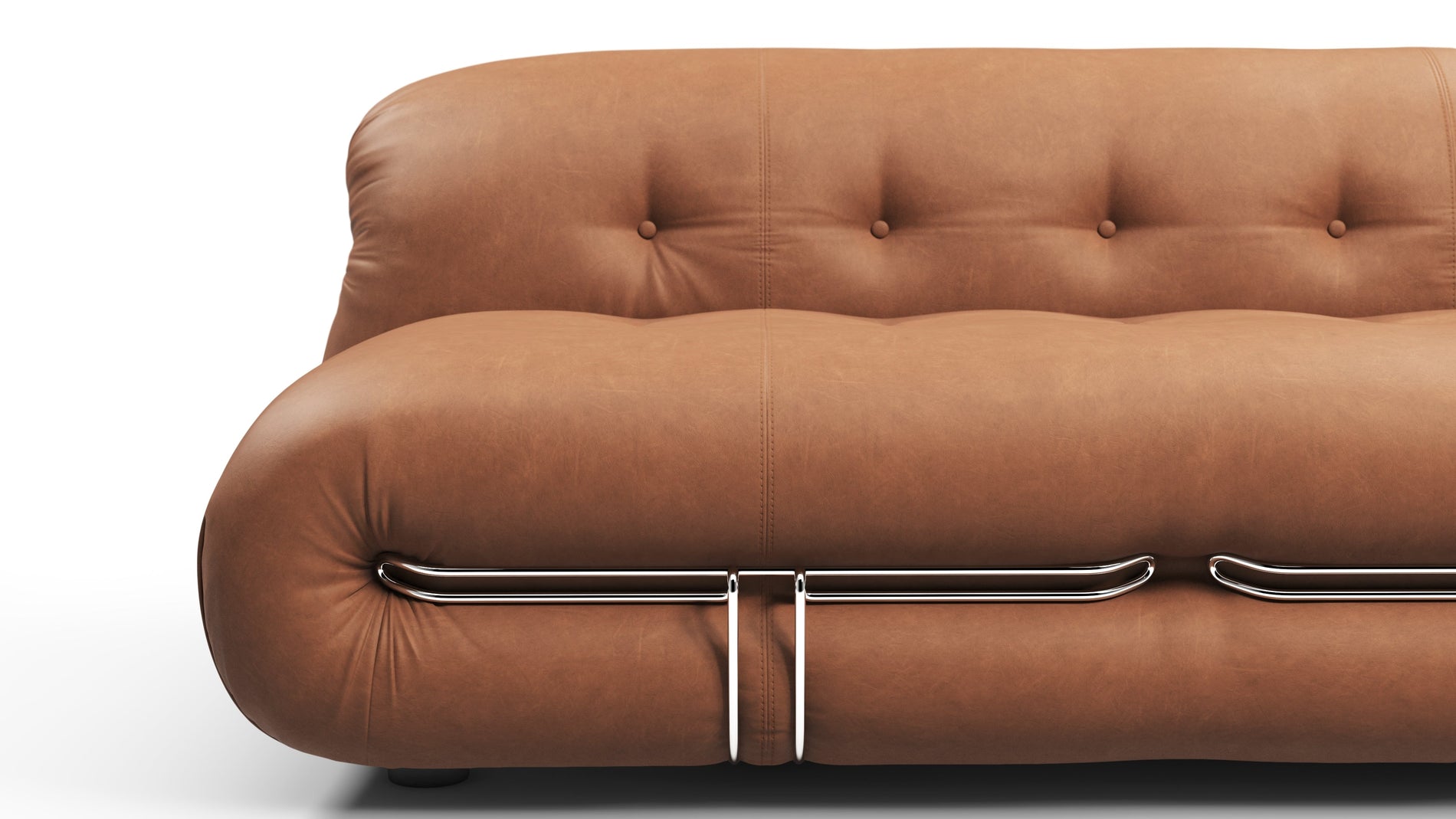 SorianaChestnut Vegan Leather