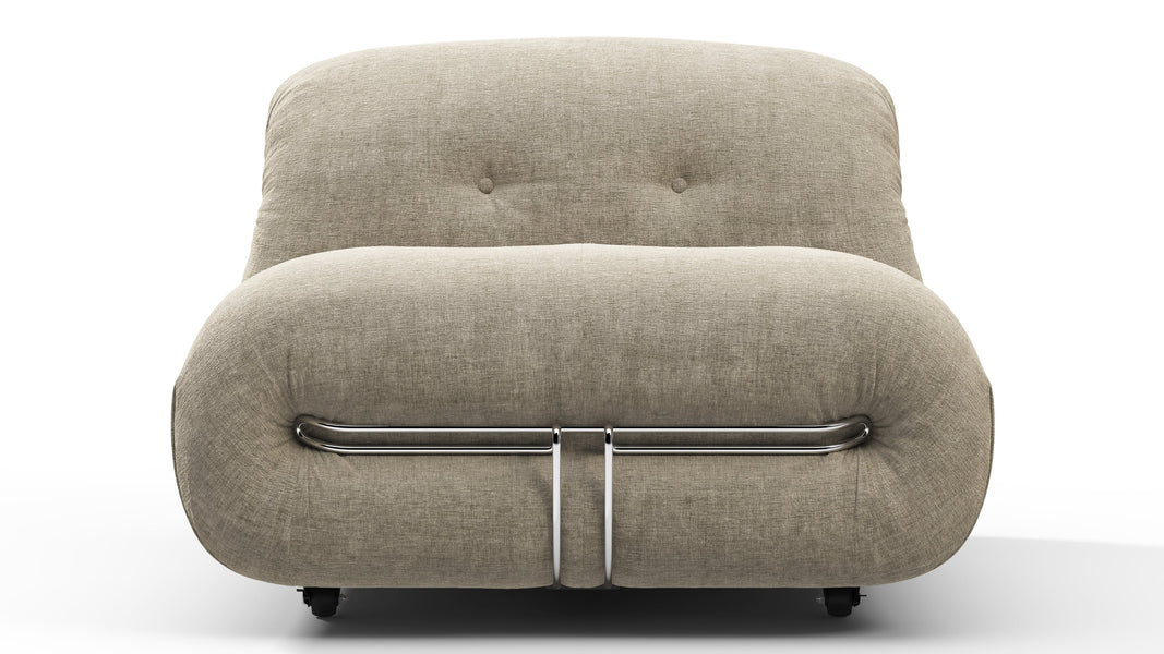 SorianaBeige Gray Chenille