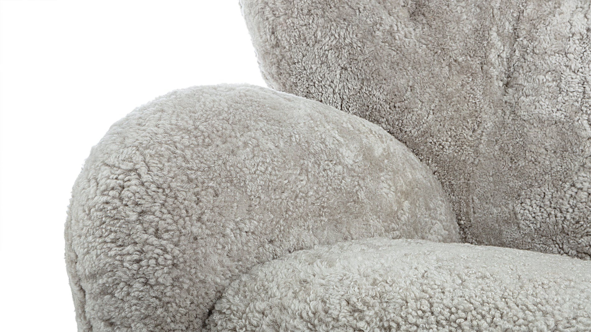 Tired ManSoft Gray Luxe Sheepskin