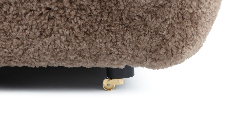 Unavený mužCappuccino Luxe Sheepskin