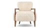 Cabana - White Long Hair Sherpa - Image 1