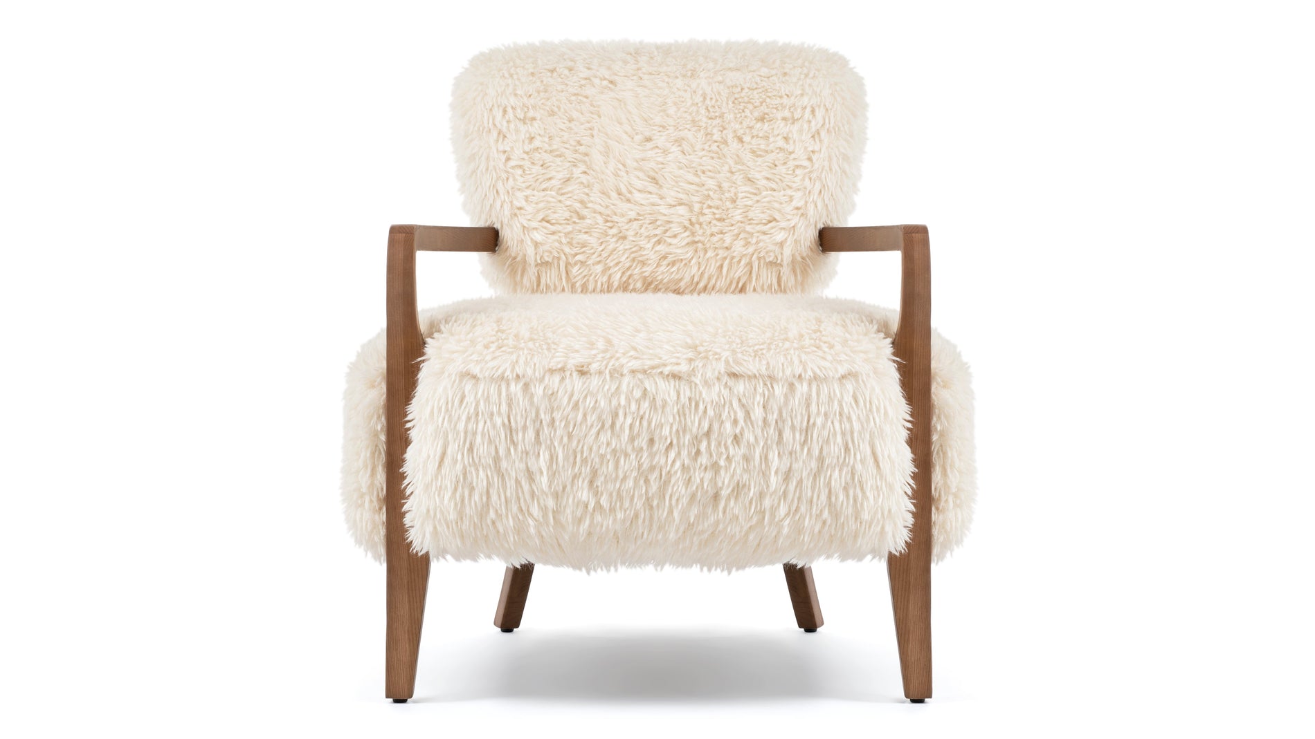 CabanaWhite Long Hair Sherpa