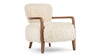 Cabana - White Long Hair Sherpa - Image 2