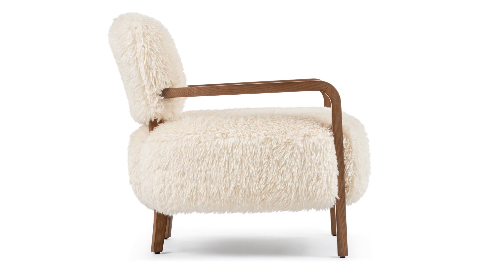 CabanaWhite Long Hair Sherpa