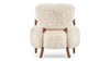 Cabana - White Long Hair Sherpa - Image 4